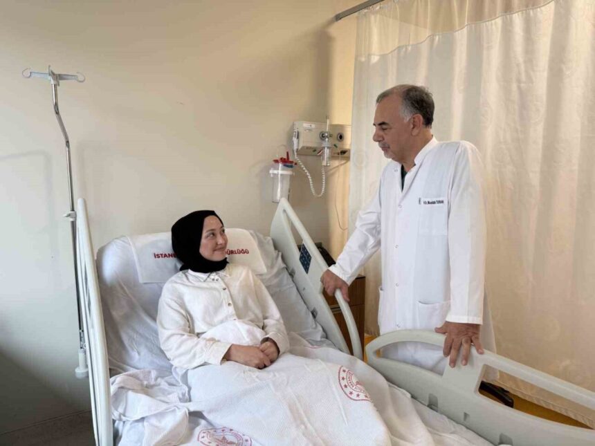 Sıcak su torbası patlayan 23 yaşındaki Cansu Yılmaz’ın vücudunun yüzde 25’i yandı.