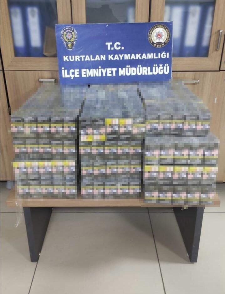 Siirt'in Kurtalan ilçesinde yapılan bir operasyon sonucu, şüpheli bir araçta