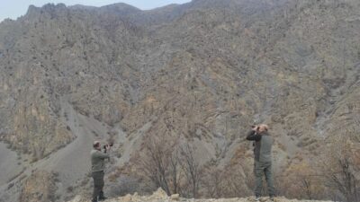 Siirt'te, avlanma yasalarını ihlal eden bir şahsa, avcılık belgesi olmadan