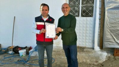 Kütahya'nın Simav ilçesinde, 12 bin tavuk kapasiteli yumurta paketleme işletmesi