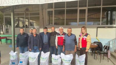 Kütahya'nın Simav ilçesinde Tarım Bakanlığı, Naşa beldesindeki 39 üreticiye 1,5