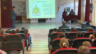 Simav İlçe Tarım ve Orman Müdürlüğü, Yusuf Koyuncuoğlu İlkokulu öğrencilerine