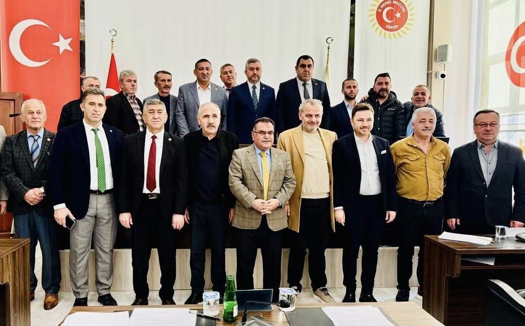 Sinop İl Genel Meclisi, Aralık ayı toplantısını Meclis Başkanı Ersin