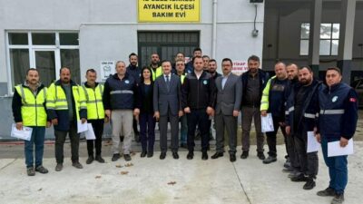 Sinop'ta, Valilik tarafından hazırlanan teşekkür belgeleri, Ayancık İlçe Bakımevi ve