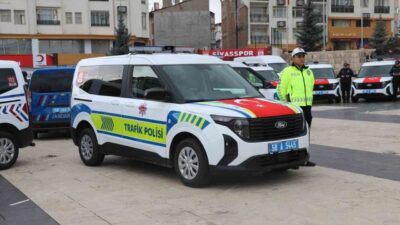 Sivas’ta güvenlik güçlerinin etkinliğini artırmak amacıyla 62 yeni hizmet aracı