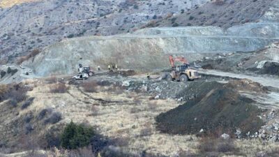 Sivas'ın Divriği ilçesinde Fimar Madencilik'e ait demir madeninde 17 Kasım'da