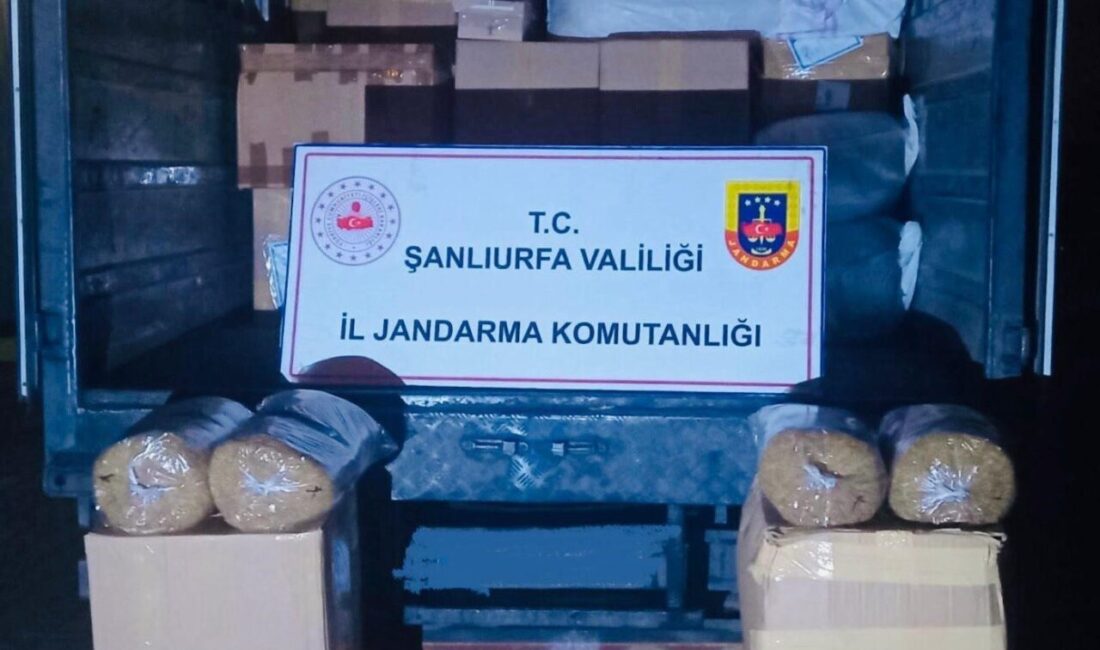 Şanlıurfa İl Jandarma Komutanlığı, Siverek'te düzenlediği operasyonda 5 milyon 760
