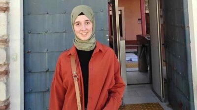 Zonguldak'ta polis memuru Özcan Çetinkaya'nın kızı 18 yaşındaki Şebnem Çetinkaya,