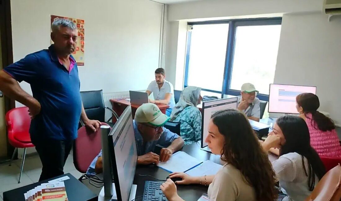 Söke Ovası’nda sürdürülen Genel Tarım Sayımı, Türkiye'nin en kapsamlı tarımsal