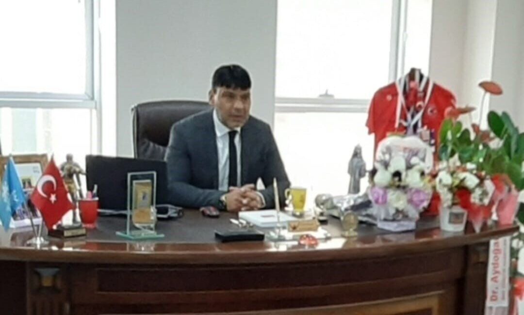 Dünya Gençlik ve Spor Konfederasyonu Erzurum İl Başkanı Gürkan Sönmez,