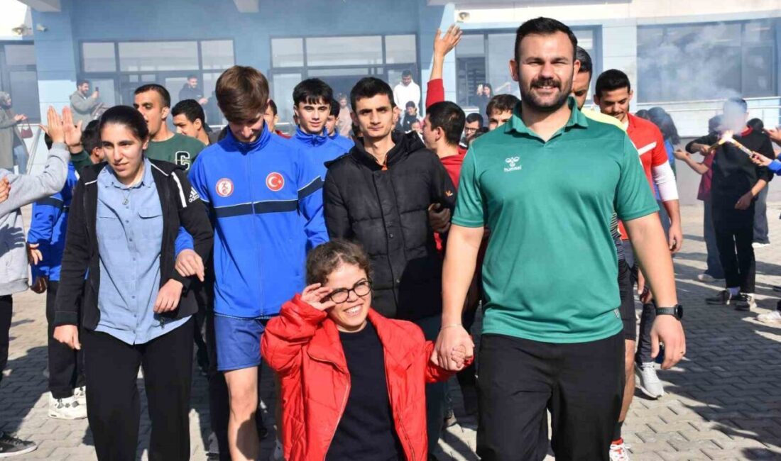 Şanlıurfa'nın Siverek ilçesinde, Siverek Spor Lisesi öğrencileri, Özel Eğitim ve