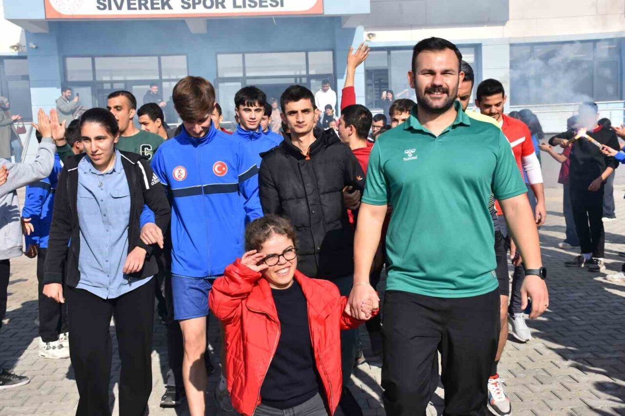 Şanlıurfa'nın Siverek ilçesinde, Siverek Spor Lisesi öğrencileri, Özel Eğitim ve
