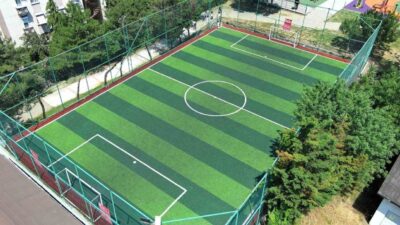 Kağıthane Belediyesi, Sporcuhane Projesi ile spor sahalarını yenileyerek gençlere modern