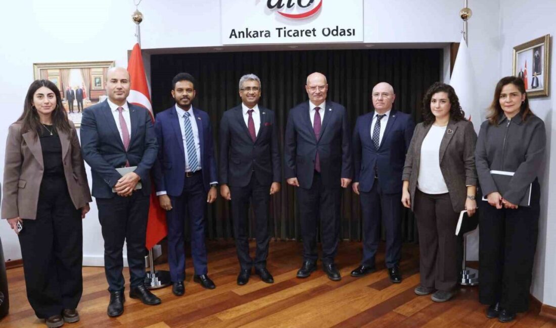 Sri Lanka'nın Ankara Büyükelçisi Nıluka Kadurugamuwa, ATO Başkanı Gürsel Baran