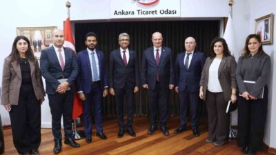 Sri Lanka'nın Ankara Büyükelçisi Nıluka Kadurugamuwa, ATO Başkanı Gürsel Baran