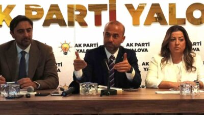 AK Parti Yalova İl Başkanı Umut Güçlü, Yalova'daki su krizini