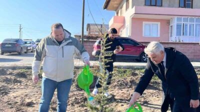 Afyonkarahisar'ın Şuhut ilçesinde, Emniyet Müdürlüğü tarafından 'Hatıra Ormanı' oluşturarak 1530
