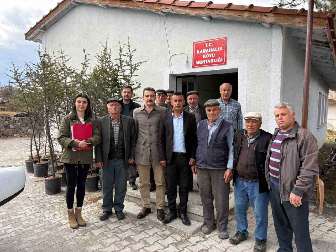 Afyonkarahisar'ın Şuhut ilçesine bağlı Paşacık ve Karahallı köylerinde çiftçi eğitim