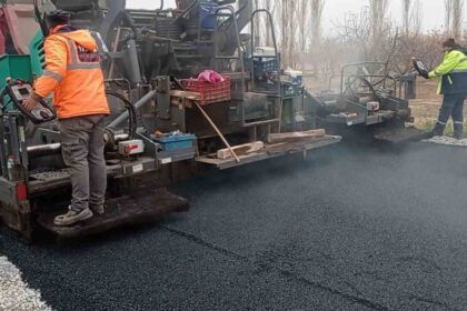Kayseri Büyükşehir Belediyesi’nden Sultan Sazlığı’na Konforlu Ulaşım İçin Yeni Asfalt Çalışması