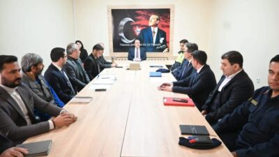 Afyonkarahisar Sultandağı ilçesinde kış tedbirleri toplantısı, Kaymakam Hasan Hüsnü Türker