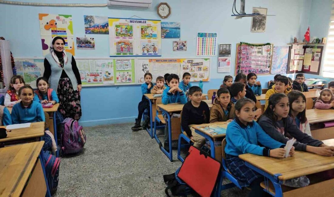 Aydın'ın Sultanhisar ilçesindeki Kabaca İlkokulu, "Köklerden Geleceğe" temasıyla Yerli Malı