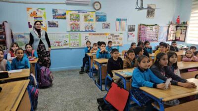 Aydın'ın Sultanhisar ilçesindeki Kabaca İlkokulu, "Köklerden Geleceğe" temasıyla Yerli Malı