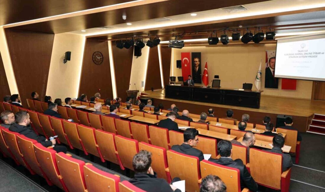 Talas Belediyesi, Talas 5.0 Masterclass eğitim programının son oturumunu gerçekleştirdi.