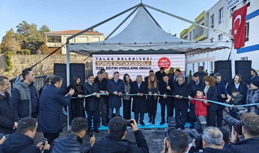 Yunus Buyükkuşoğlu Özel Eğitim Uygulama Okulu, 3 Aralık Dünya Engelliler Günü’nde gerçekleştirilen törenle hizmete girdi Talas Belediyesi'nin katkılarıyla tamamlanan Yunus Buyükkuşoğlu Özel Eğitim Uygulama Okulu,