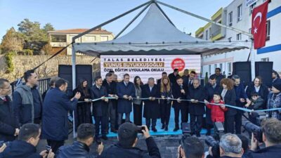 Talas Belediyesi'nin katkılarıyla tamamlanan Yunus Buyükkuşoğlu Özel Eğitim Uygulama Okulu,