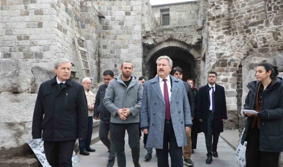 Melikgazi Belediyesi, 525 yıllık Gön Han'ı restore ederek etkinlik merkezi