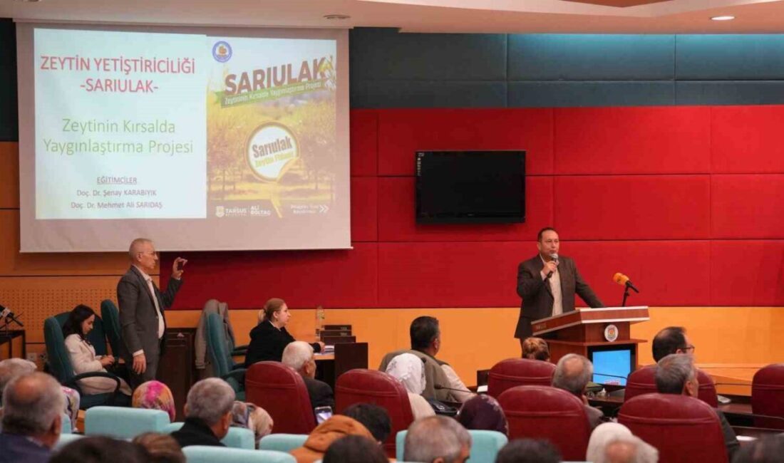 Tarsus Belediyesi’nden Coğrafi İşaretli Sarıulak Zeytini Üretimi İçin Eğitim Programı Düzenlendi Mersin'in Tarsus Belediyesi, coğrafi işaretli Sarıulak zeytininin tanıtımını ve kırsal