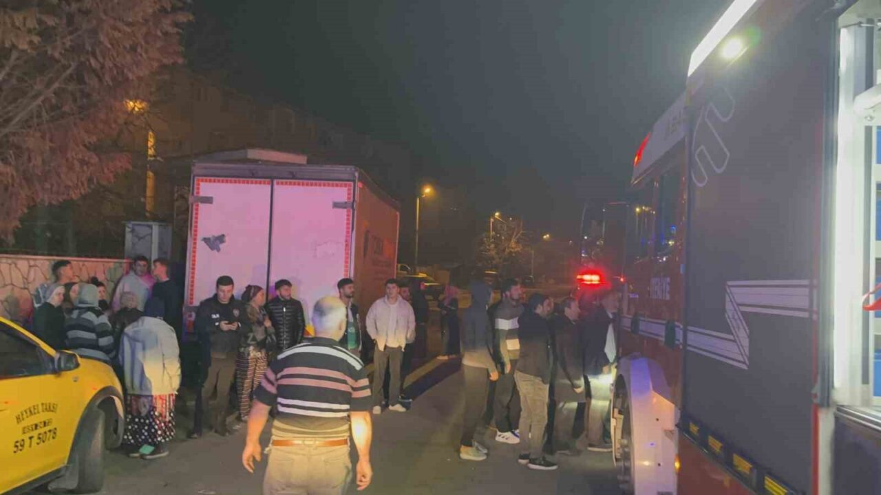 Tekirdağ'ın Çorlu ilçesinde yeni kiracısı Enis Kirik'in bulunduğu dairede çıkan