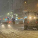 Tatvan’da Sabah Başlayan Kar Yağışı Akşam Saatlerine Kadar Devam Etti, 15 Köy Yolu Kapatıldı