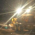 Tavşanlı’da kar yağışı sonrası ulaşımda aksama olmaması için ekipler gece boyunca çalıştı.