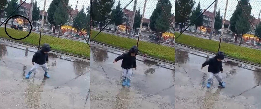 Kütahya'nın Tavşanlı ilçesinde A.K. yönetimindeki otomobil, Adliye Işıklı Kavşağı'nda kontrolden