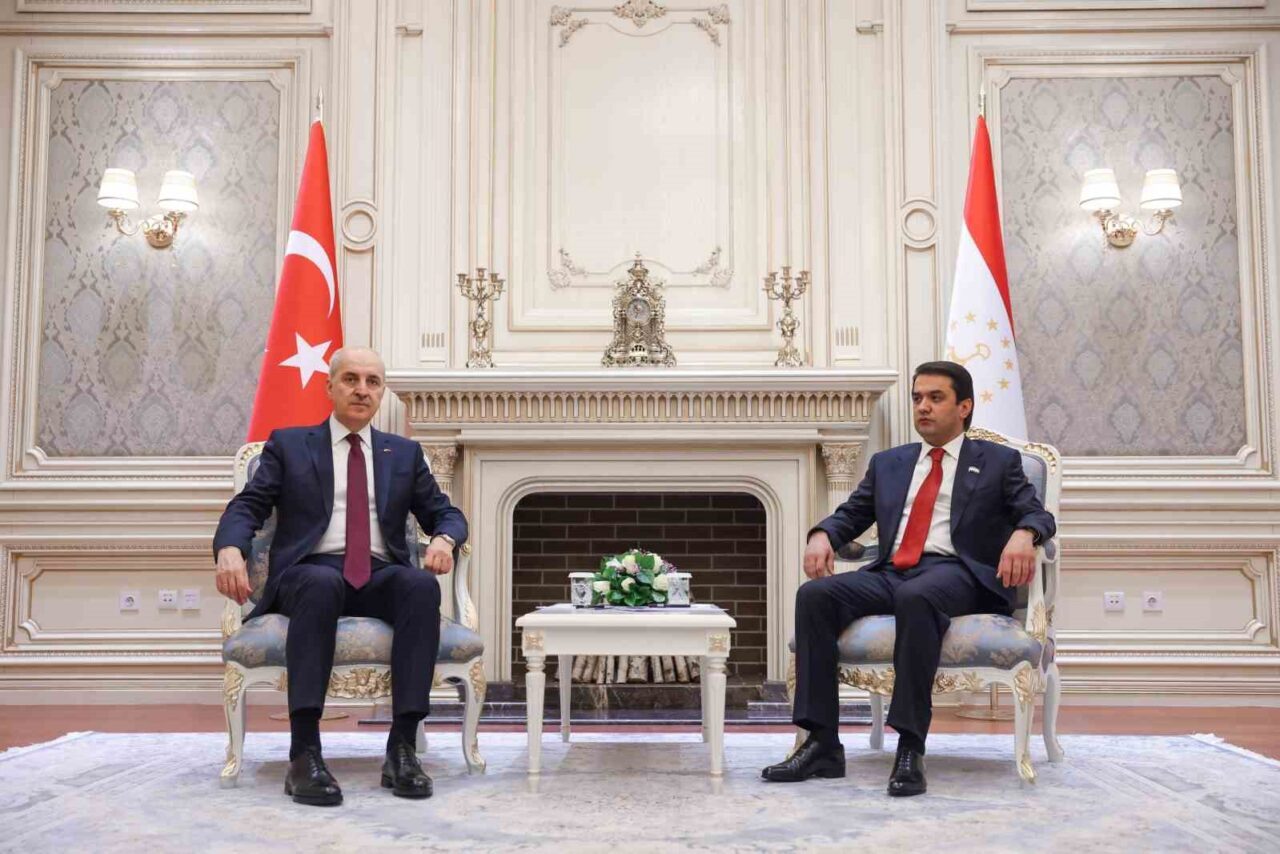 TBMM Başkanı Numan Kurtulmuş, Tacikistan'da Ali Meclis Başkanı Rüstami Emomali