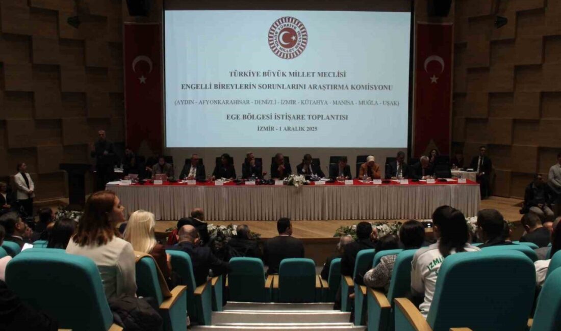 TBMM Engelli Bireylerin Sorunlarını Araştırma Komisyonu, Ege Bölgesi’nde engelli bireylerin