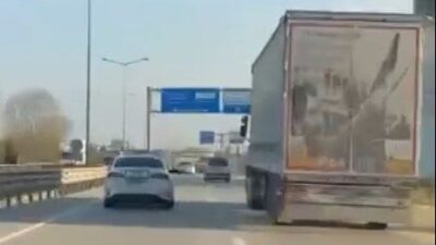 Bursa'nın İnegöl ilçesinde, dur ihtarına uymayan TIR sürücüsü Samet M.