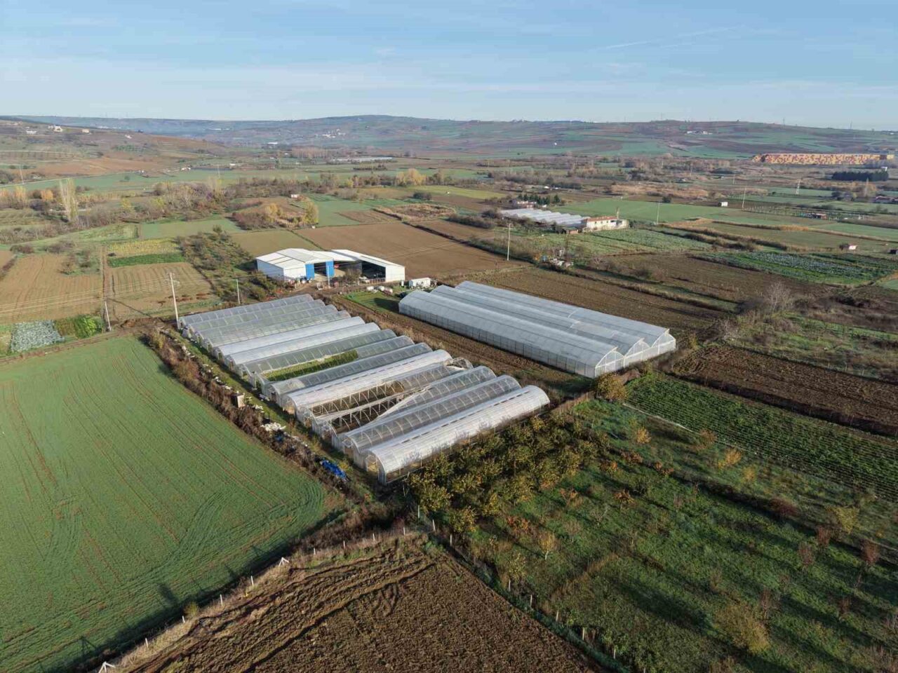 Tekirdağ’da Üreticilere 70 Futbol Sahası Boyutunda Sera Naylonu Dağıtıldı