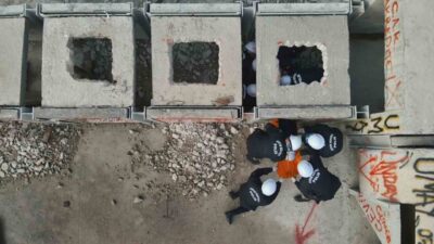 Tekirdağ'da, çevik kuvvet personeline AFAD tarafından deprem ve çökme anında