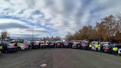 Tekirdağ’da İl Emniyet Müdürlüğü ve Jandarma'ya 64 yeni araç teslim