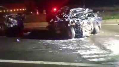 Tekirdağ'ın Süleymanpaşa ilçesindeki Malkara-Tekirdağ karayolunda meydana gelen zincirleme kazada infaz