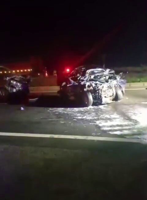 Tekirdağ'ın Süleymanpaşa ilçesindeki Malkara-Tekirdağ karayolunda meydana gelen zincirleme kazada infaz