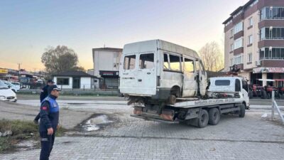 Samsun'un Terme ilçesinde Zabıta Müdürlüğü ekipleri, sanayi bölgesindeki çevre kirliliğine