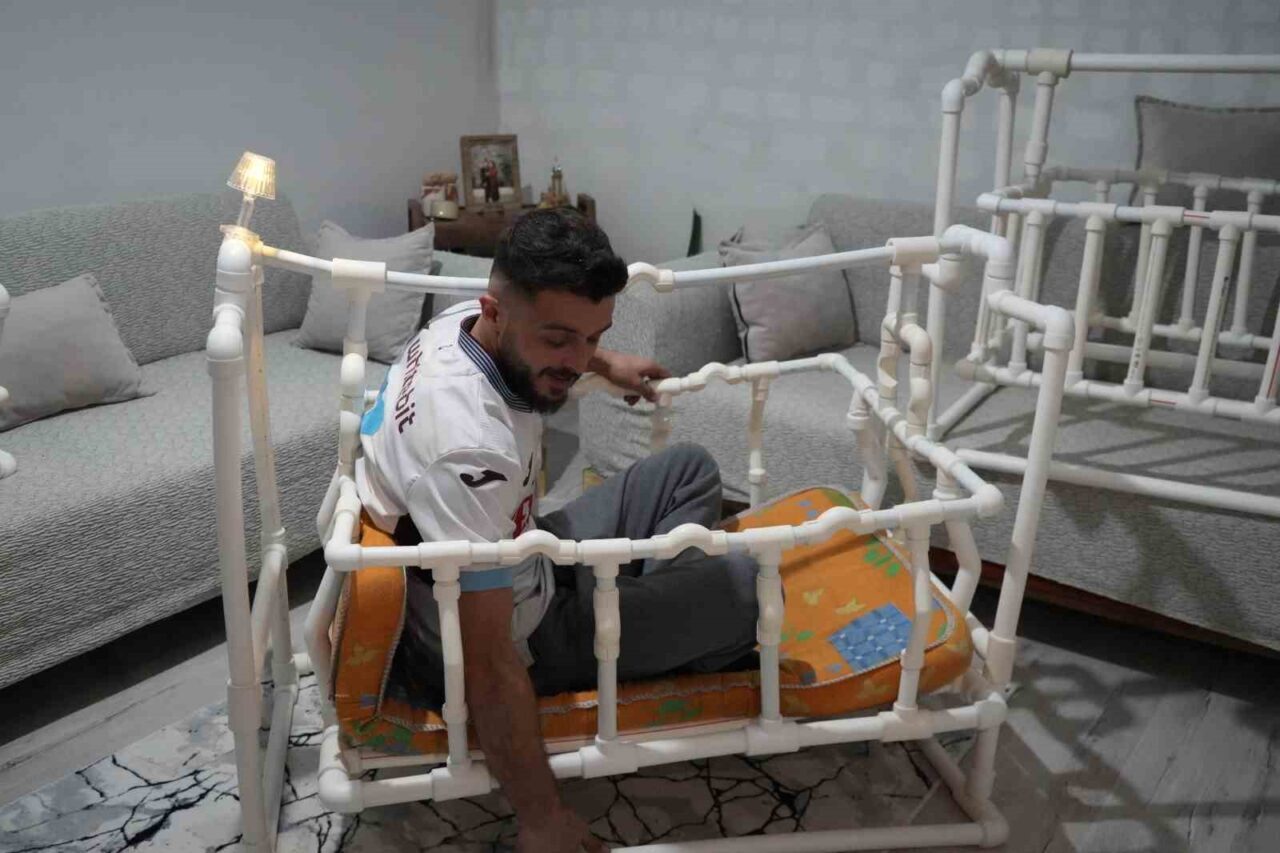 Samsunlu su tesisatçısı 26 yaşındaki Furkan Karadağ, doğacak kızı için