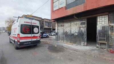 Kayseri’nin Melikgazi ilçesinde tinerle sobayı yakmaya çalışan yabancı uyruklu Hasan