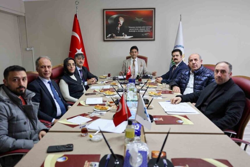 Protokol Yürütme Kurulu, Atatürk Üniversitesi ile ilk toplantısını Erzurum’da gerçekleştirdi.