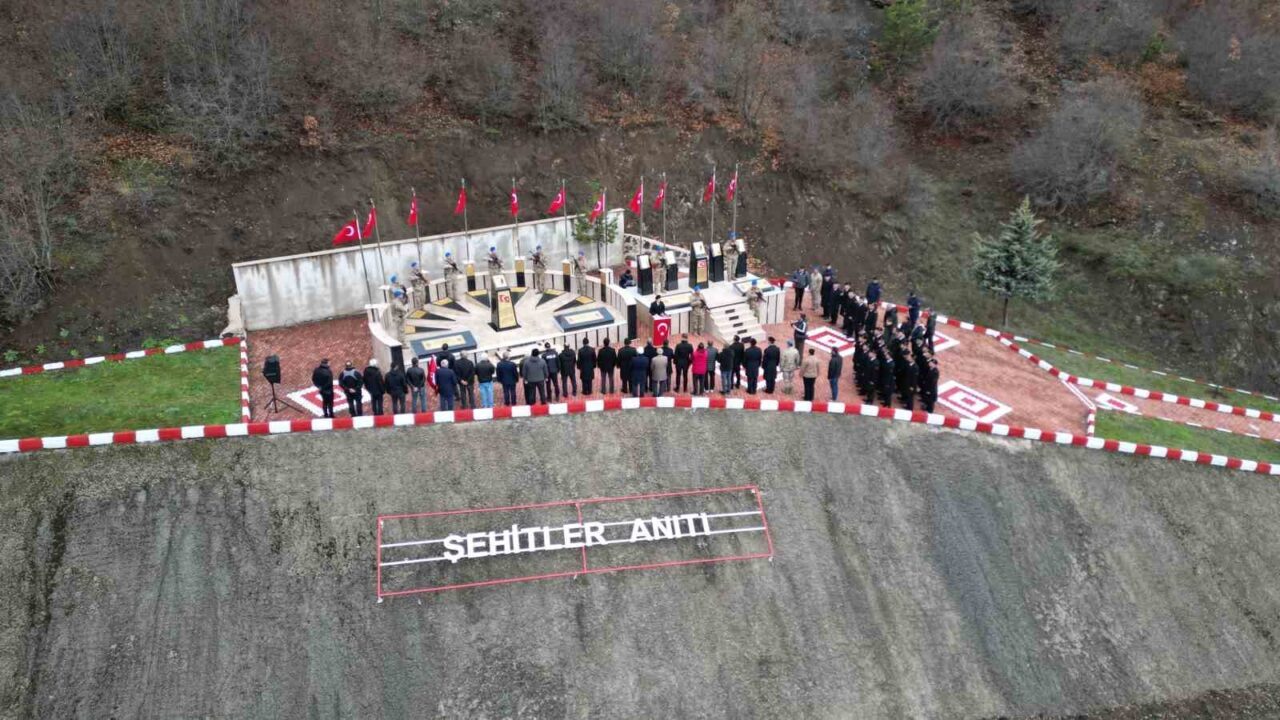 Tokat'ın Reşadiye ilçesinde, 16 yıl önce terör saldırısında şehit düşen