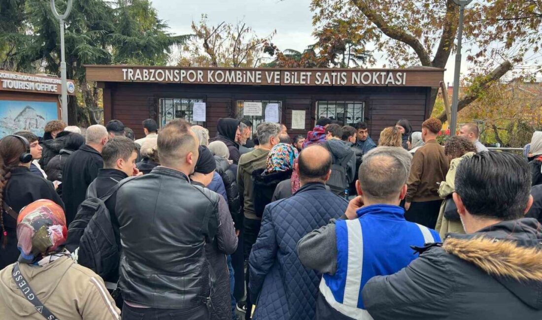 Trabzonspor, Beşiktaş Karşılaşmasının Biletlerini Satışa Sunduklarını Açıkladı Trabzonspor, 14 Aralık Pazar günü Beşiktaş'ı ağırlayacağı maçın biletlerini satışa