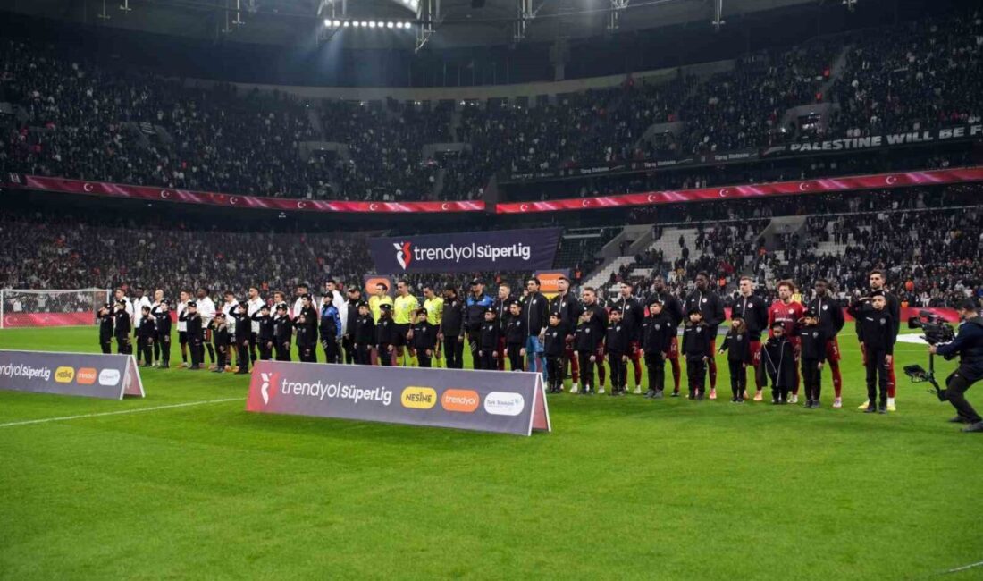 Trendyol Süper Lig'in 15. haftasında Beşiktaş, Gaziantep Futbol Kulübü ile